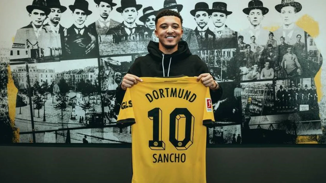 Jadon Sancho Kembali ke Borussia Dortmund dengan Status Pinjaman